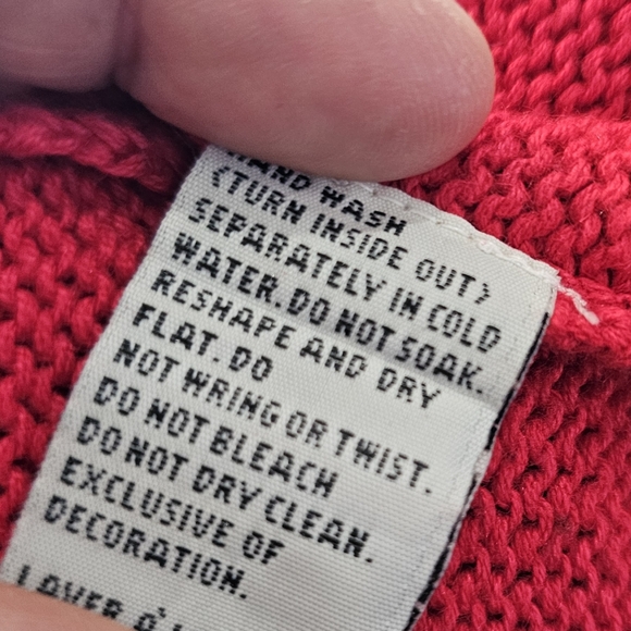 Marisa Christina Red Sweater Vest with Scottie Dog Design Size Small - Picture 14 of 14